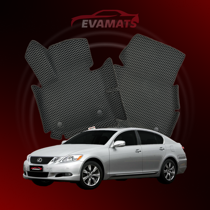 Car mats EVAMATS for Lexus GS 3 gen 2004-2011 year SEDAN