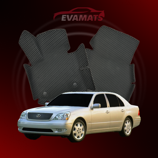 Autokoberce EVAMATS pro Lexus LS 3 gen 2000-2006 rok SEDAN