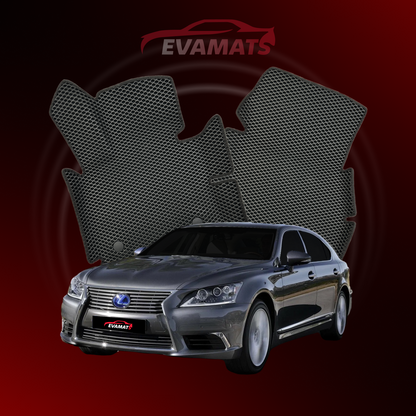 Tappetini per auto EVAMATS per Lexus LS 4 gen 2006-2017 anno BERLINA LUNGA