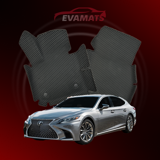 Tappetini per auto EVAMATS per Lexus LS 5 gen 2017-2025 anno BERLINA