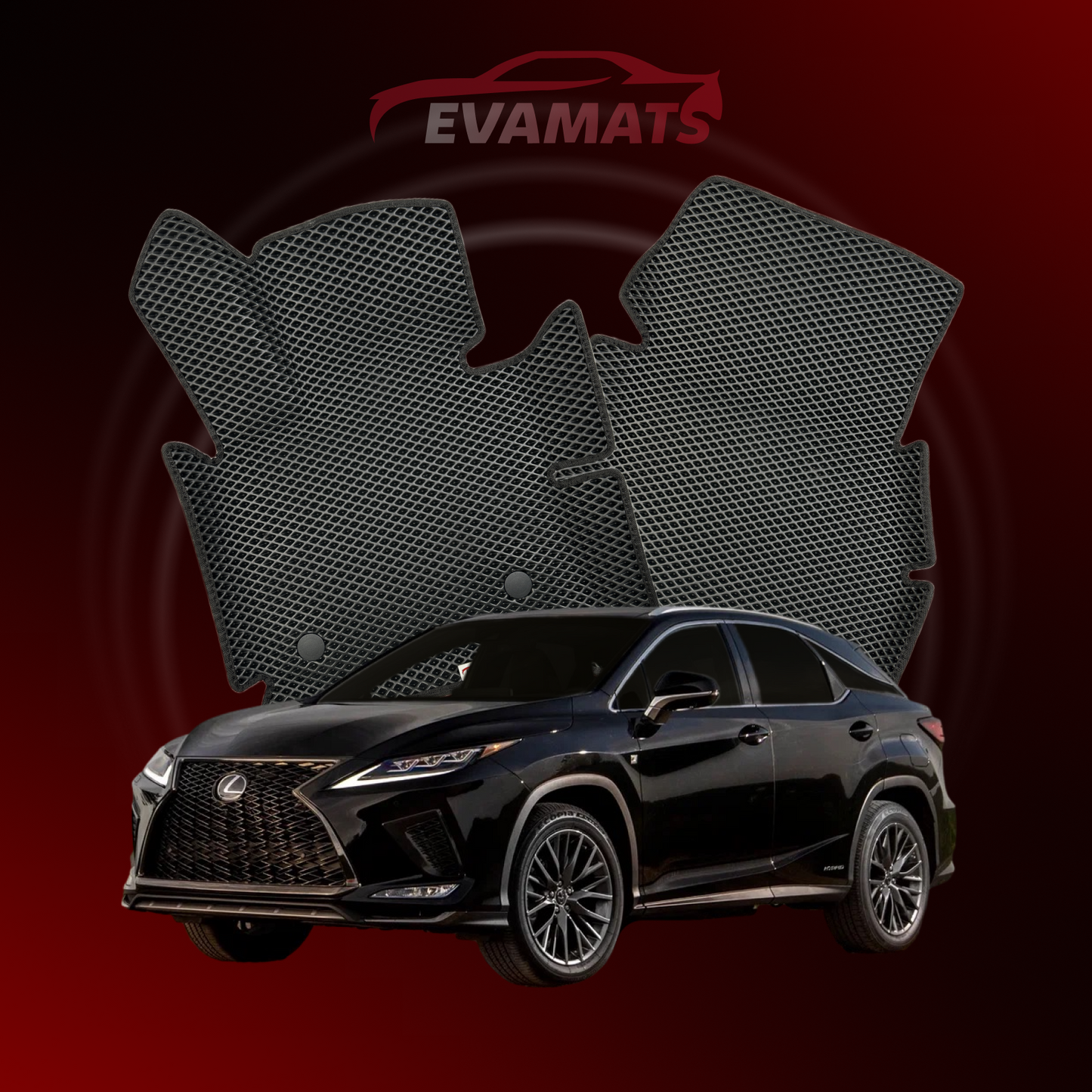 Autokoberce EVAMATS pro SUV Lexus RX 4 gen 2015-2022