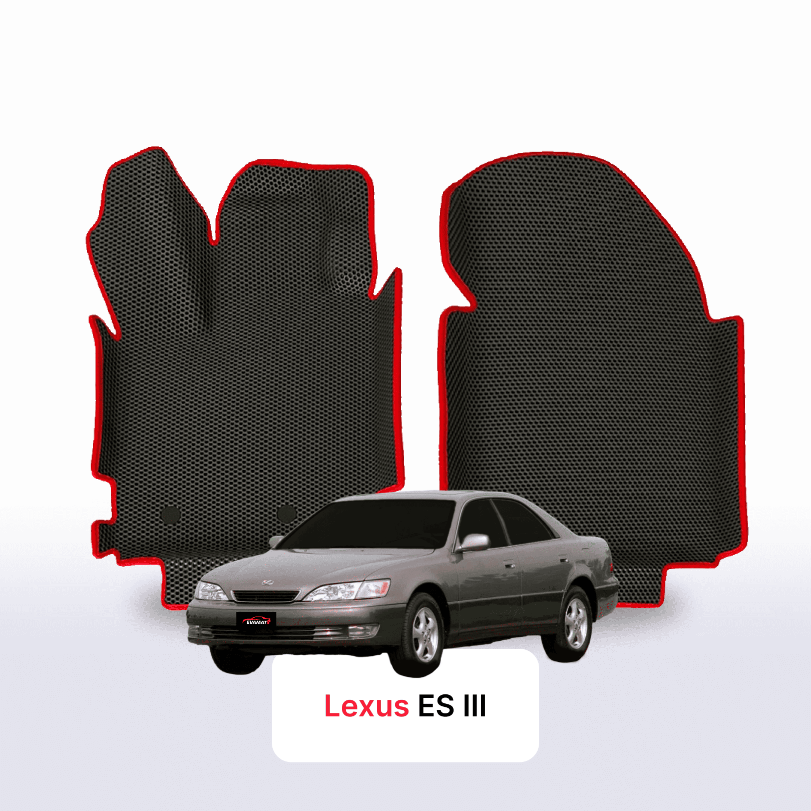 Car mats EVA for Lexus ES 3 gen 1996-2001 year SEDAN