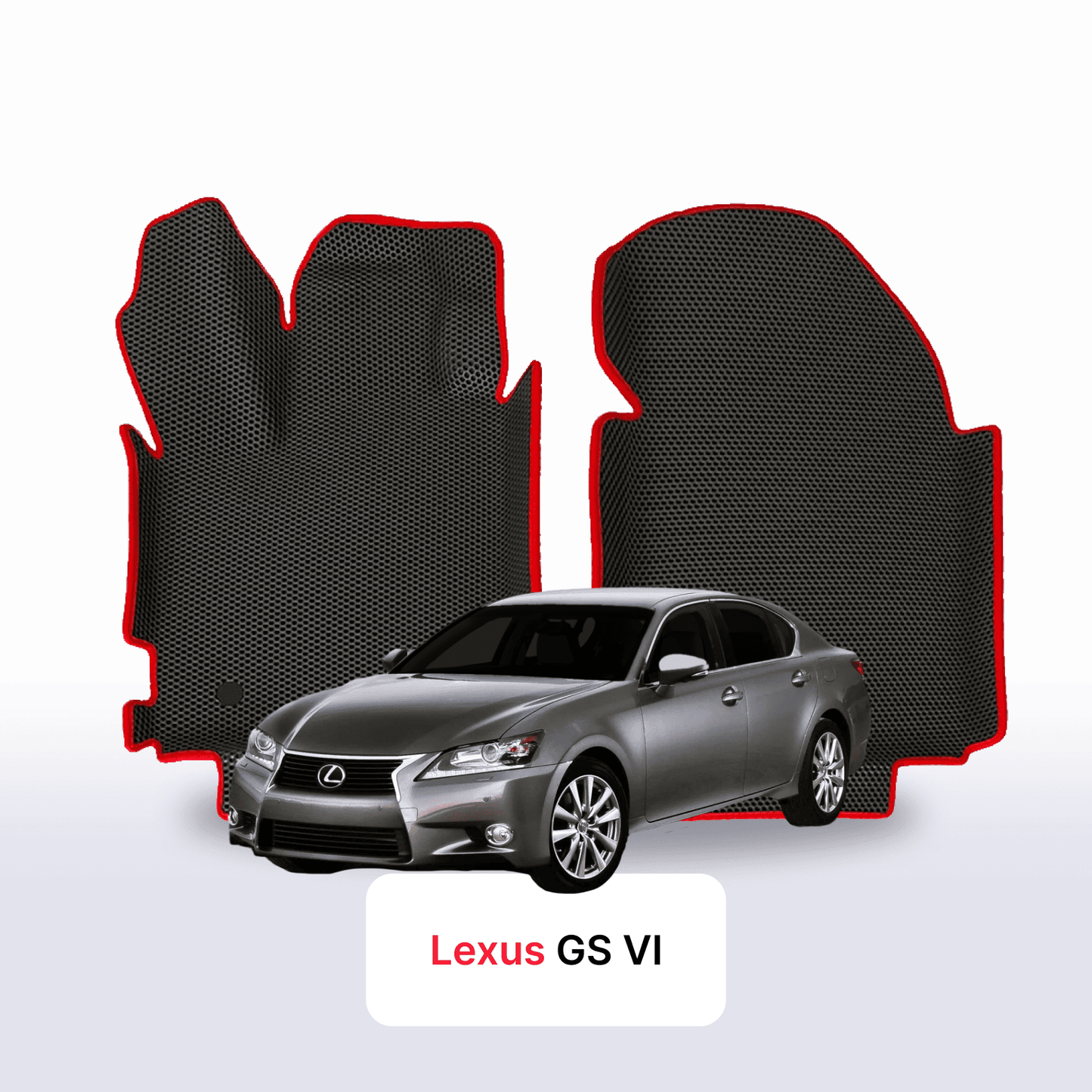 Car mats EVA for Lexus GS 4 gen 2011-2020 year SEDAN