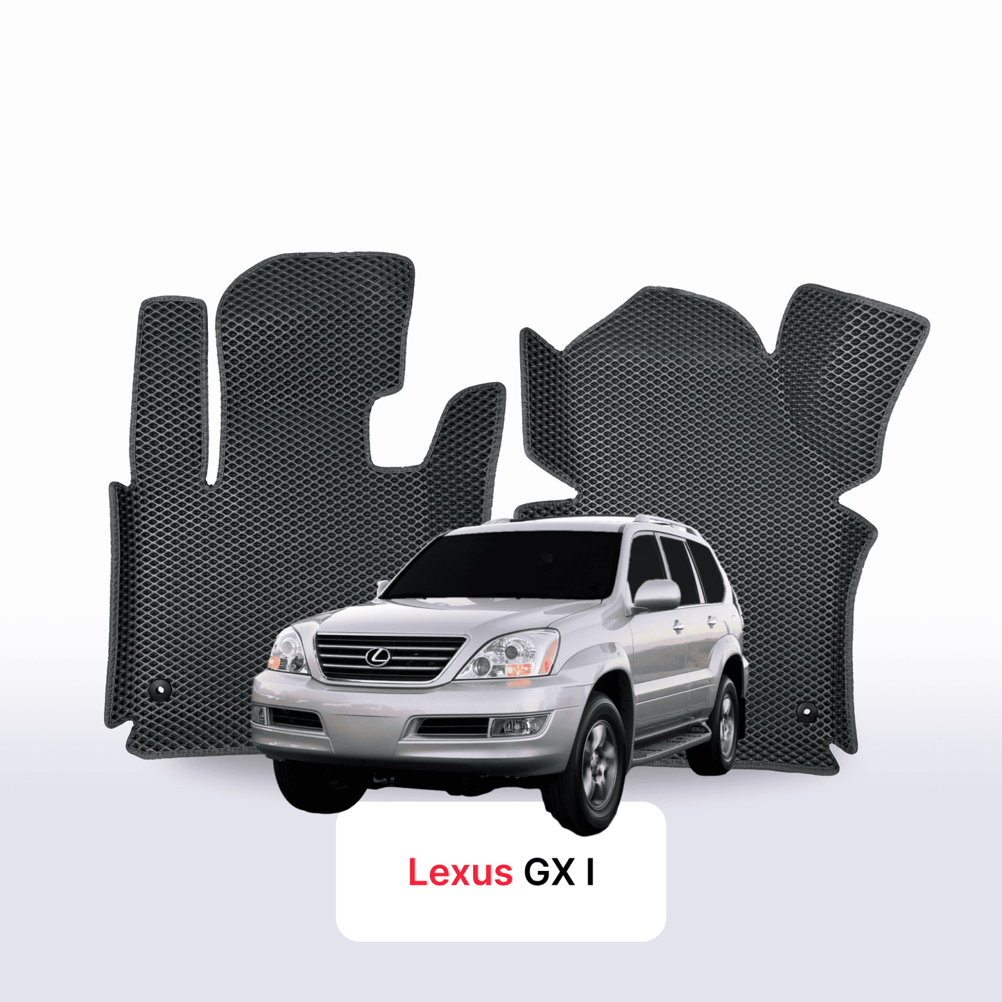Car mats EVAMATS for Lexus GX 1 gen 2002-2009 year SUV