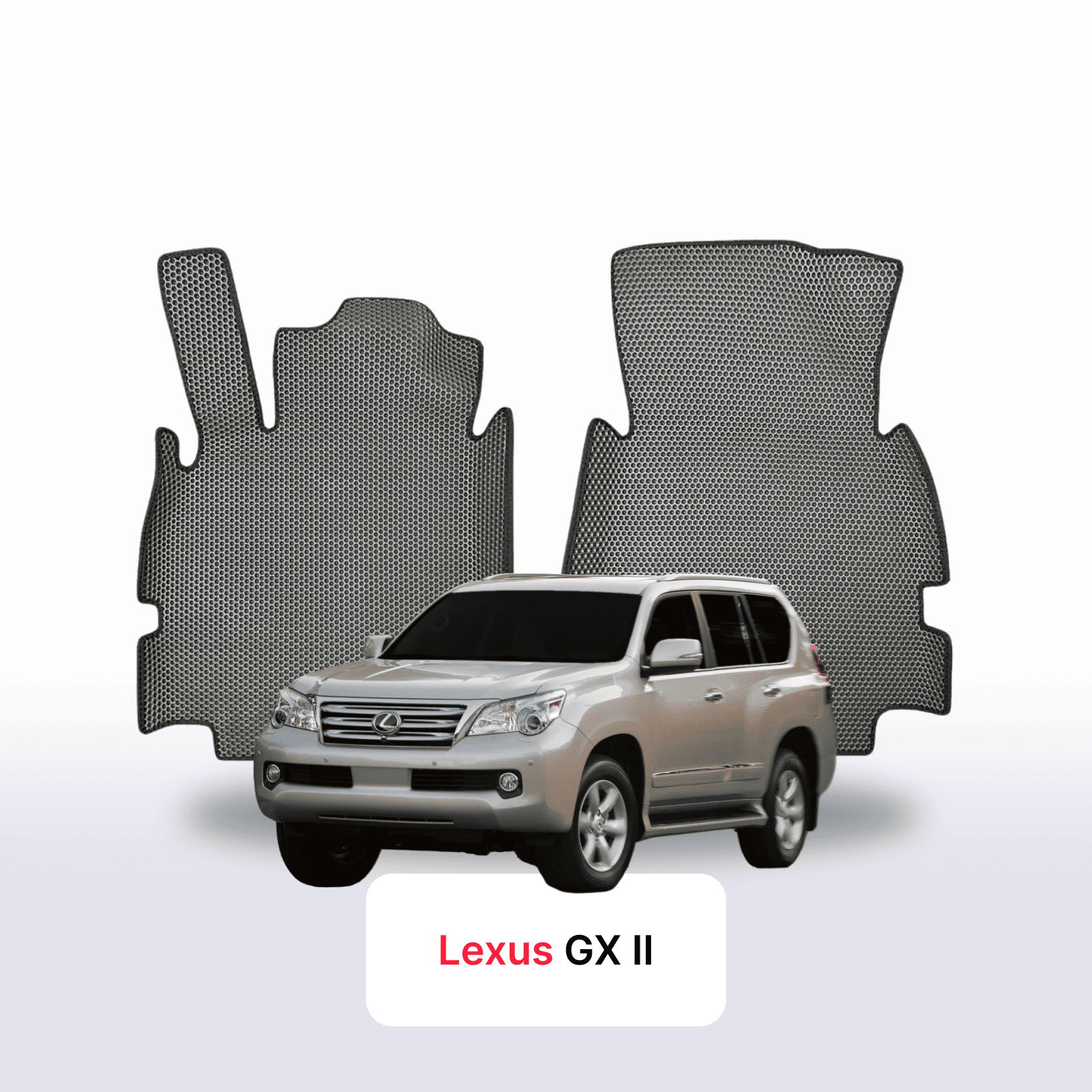 Car mats EVA for Lexus GX 460 pre-facelift 2 gen 2009-2013 year SUV