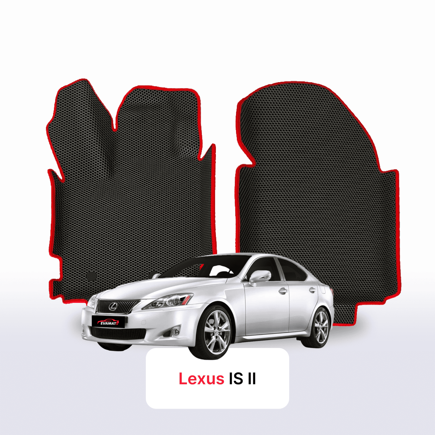 Car mats EVAMATS for Lexus IS 2 gen 2005-2016 year SEDAN