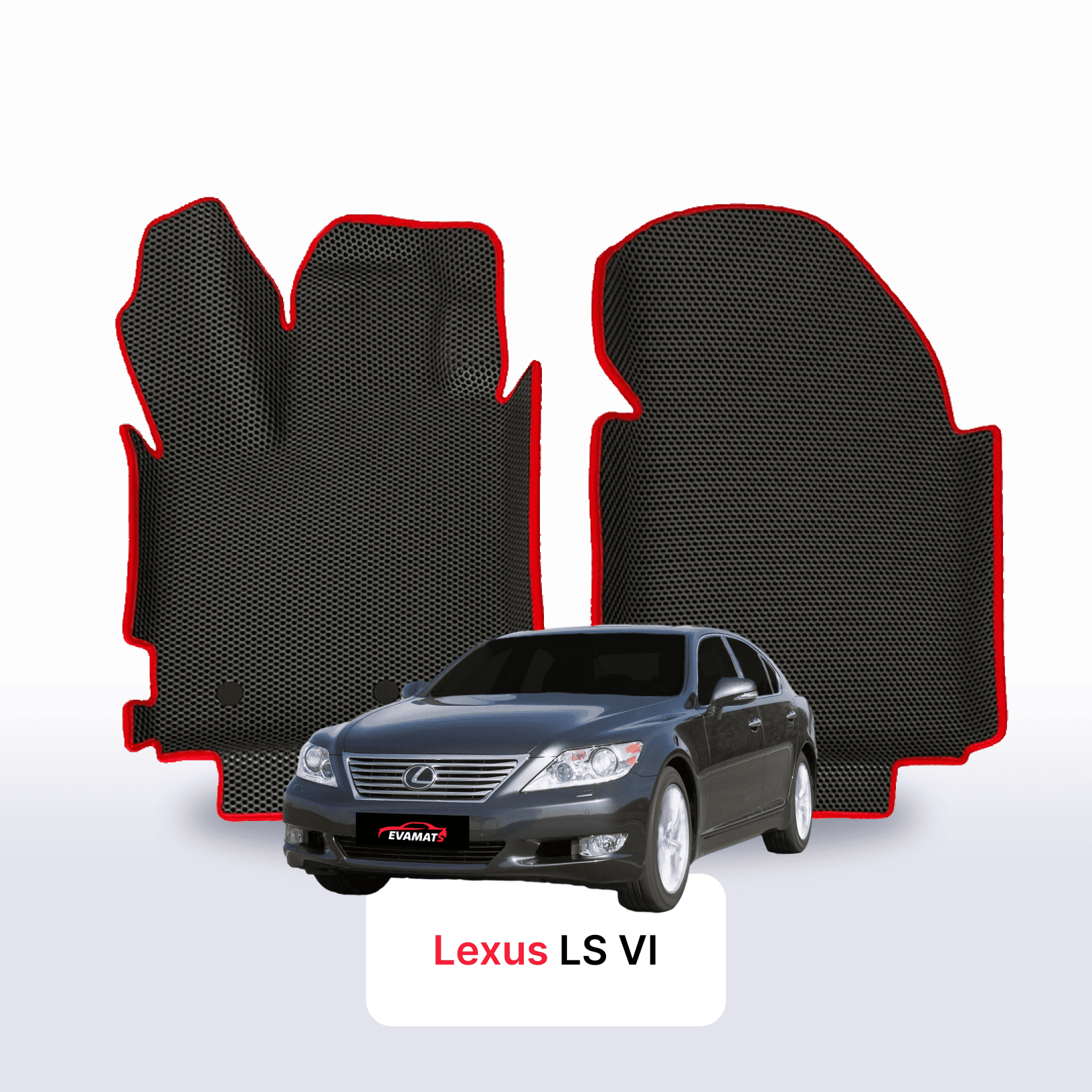 Car mats EVAMATS for Lexus LS 4 gen 2006-2017 year LONG SEDAN