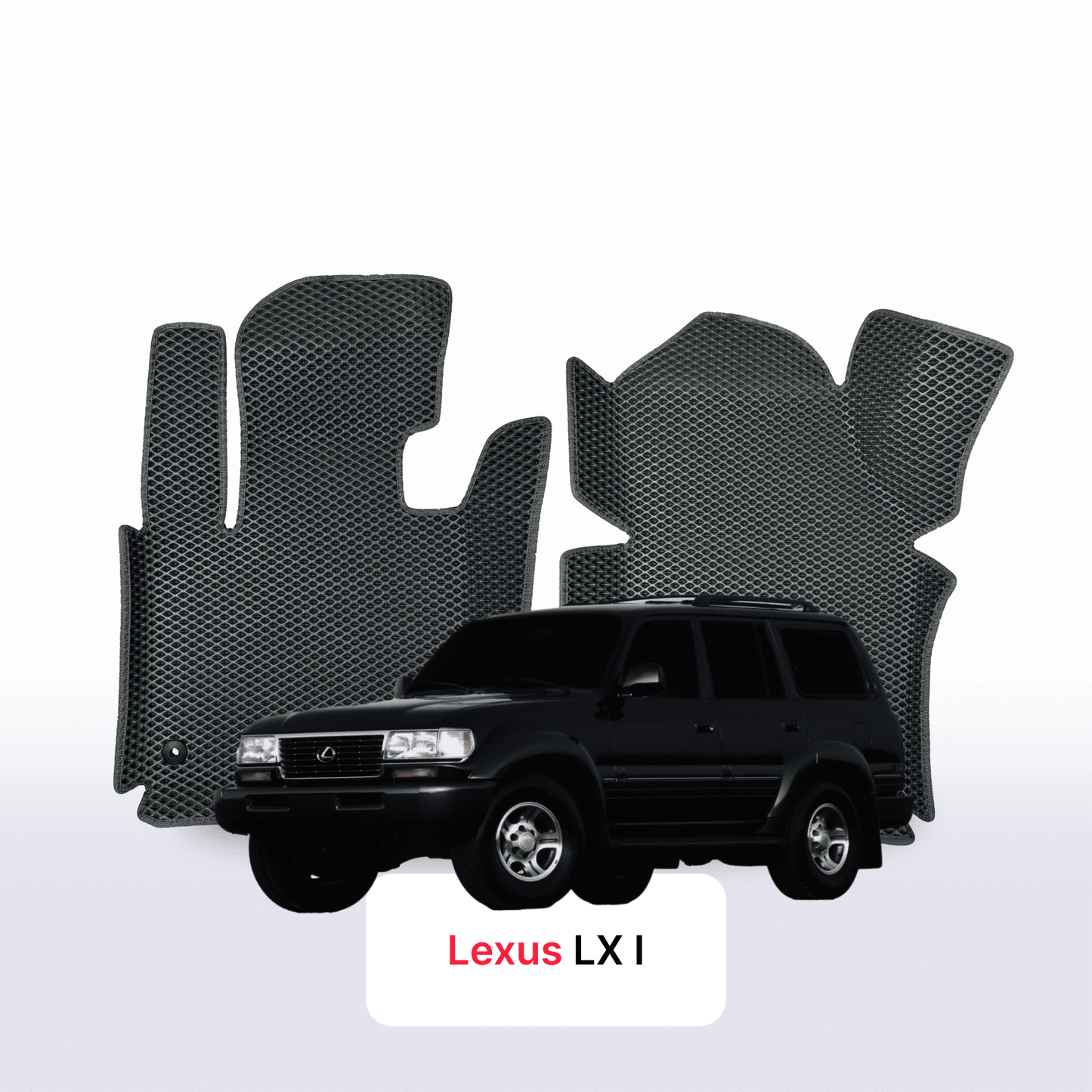 Car mats EVAMATS for Lexus LX 1 gen 1995-1997 year SUV