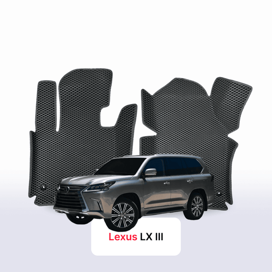 Car mats EVAMATS for Lexus LX 3 gen 2015-2021 year SUV