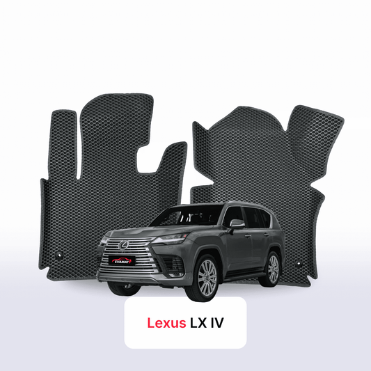 Car mats EVAMATS for Lexus LX 4 gen 2021-2025 year SUV