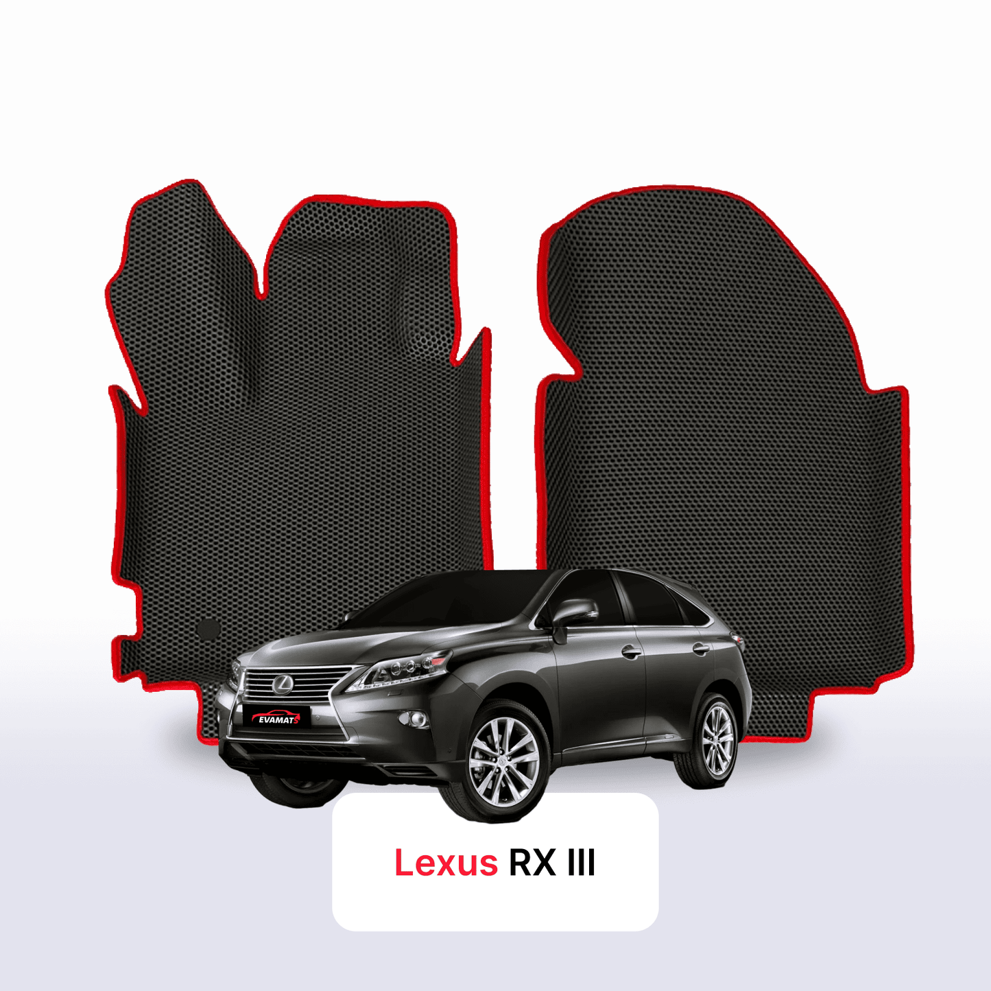 Car mats EVAMATS for Lexus RX 3 gen 2008-2015 year SUV