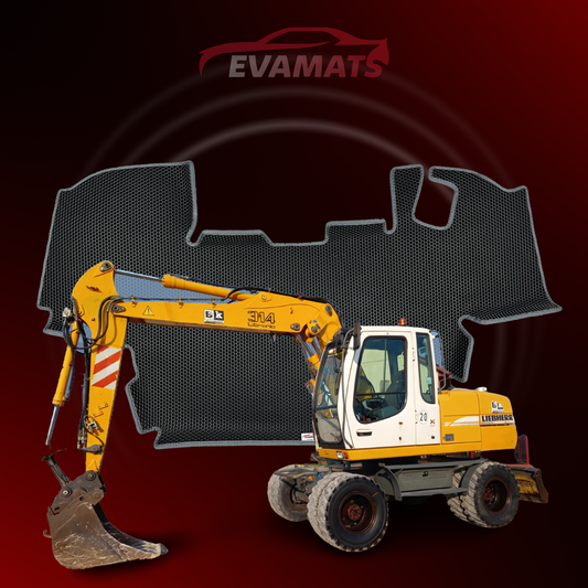 Tappetini per auto EVAMATS per Liebherr 314 1 gen 2007-2012 anno DIGGER