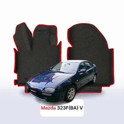 Car mats EVA for Mazda 323F BA 5 gen 1994-1998 year HATCHBACK/LIFTBACK