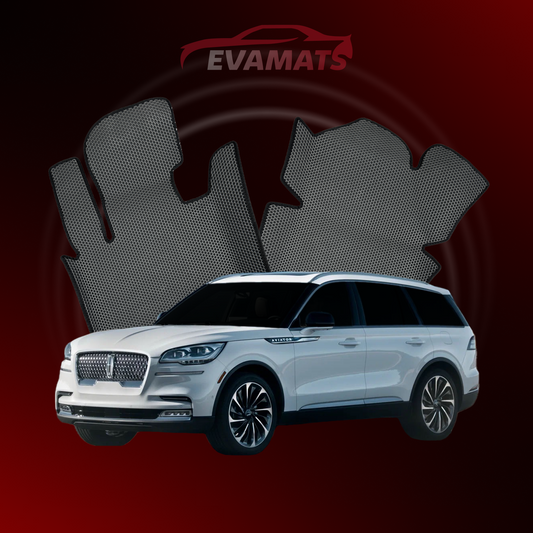 Tappetini per auto EVAMATS per SUV Lincoln Aviator 2 gen 2019-2024 anno