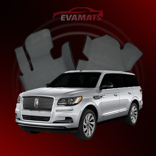 Alfombrillas de coche EVAMATS para Lincoln Navigator(U554) 4ª generación 2017-2025 años LONG SUV