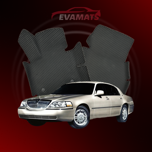 Alfombrillas de coche EVAMATS para Lincoln Town Car 3ª generación año 1997-2011 SEDAN