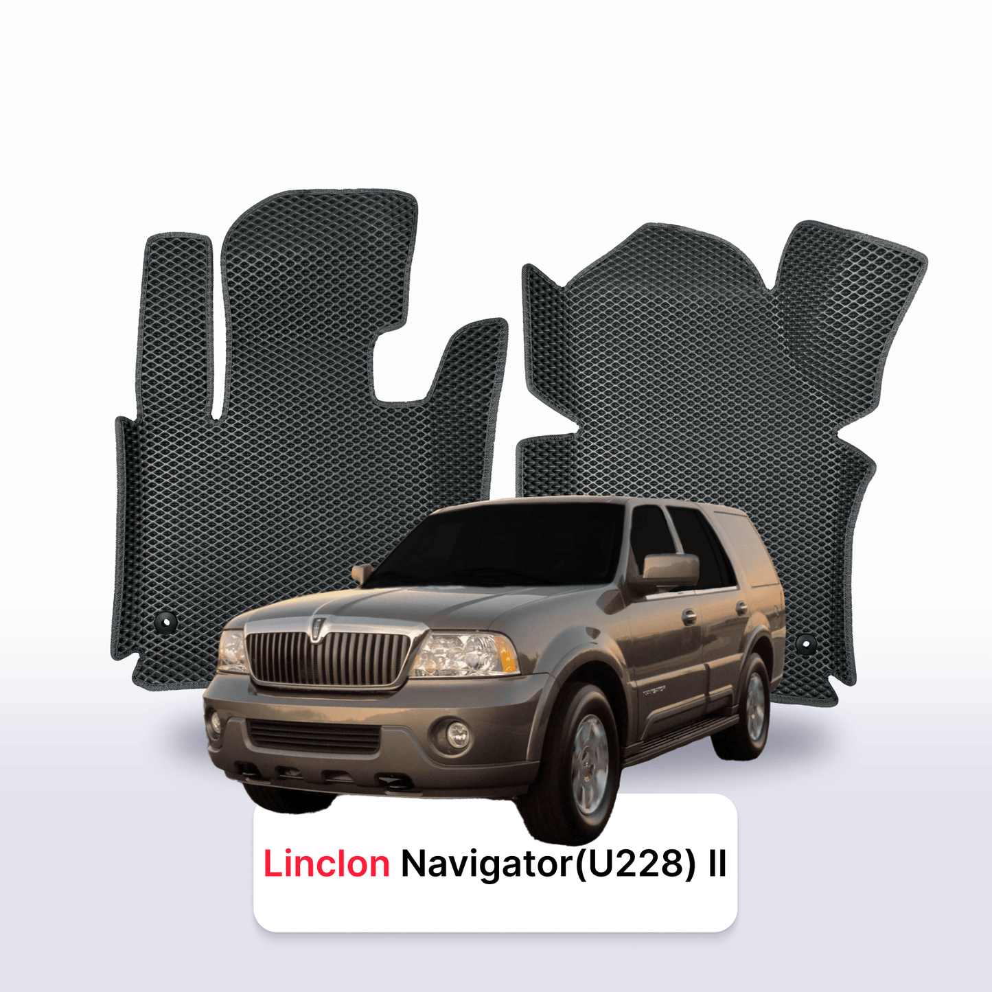 Car mats EVAMATS for Lincoln Navigator(U228) 2 gen 2002-2006 year SUV