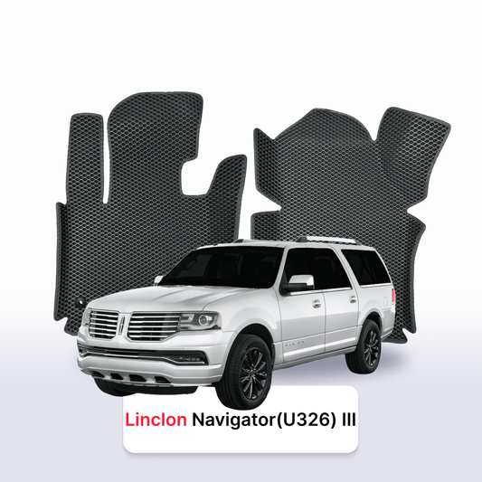 Car mats EVAMATS for Lincoln Navigator(U326) 3 gen 2006-2017 year LONG SUV