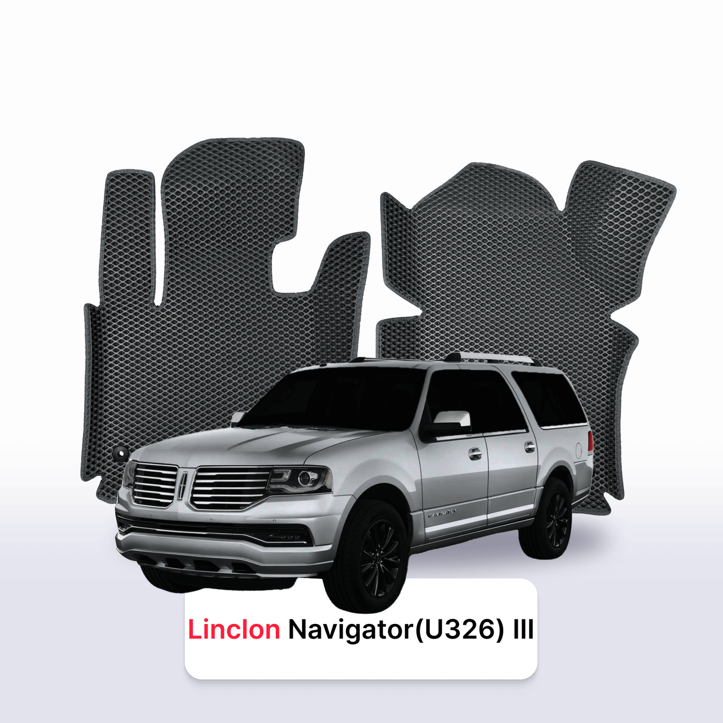 Car mats EVA for Lincoln Navigator(U326) 3 gen 2006-2017 year SUV
