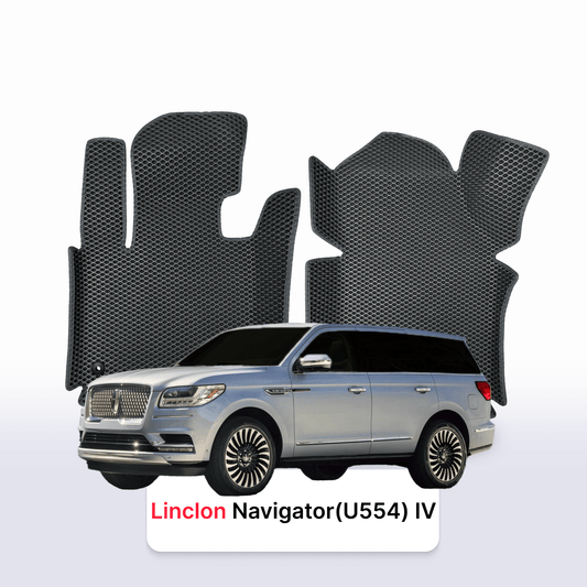 Car mats EVAMATS for Lincoln Navigator(U554) 4 gen 2017-2025 year SUV