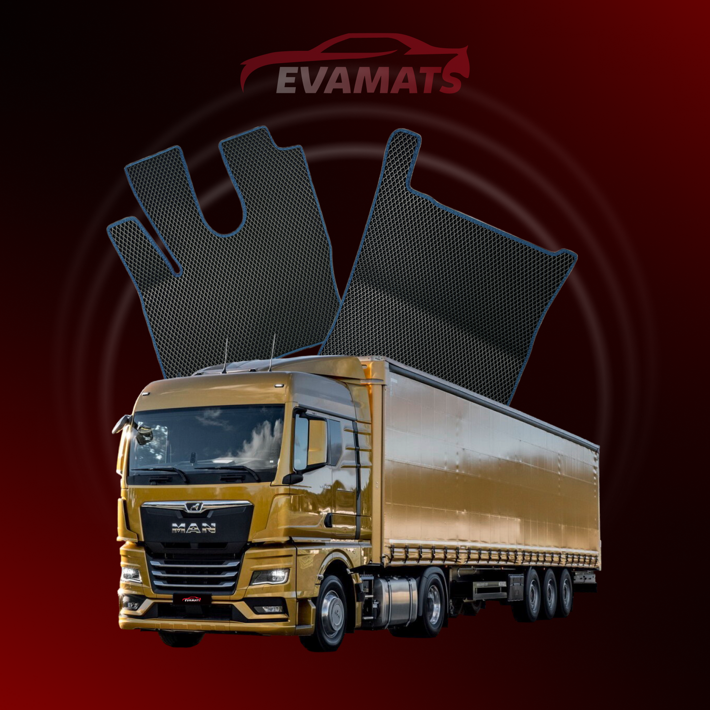 Autokoberce EVAMATS pre MAN TGX 2 gen 2020-2025 TRUCK