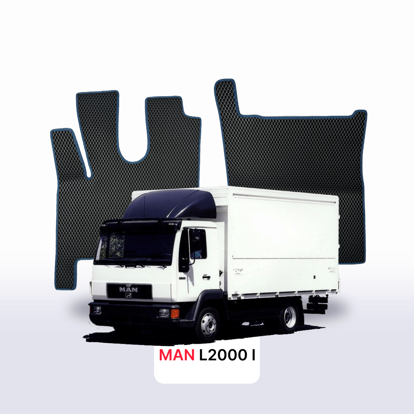 Car mats EVAMATS for MAN L2000 1 gen 1994-2005 year TRUCK