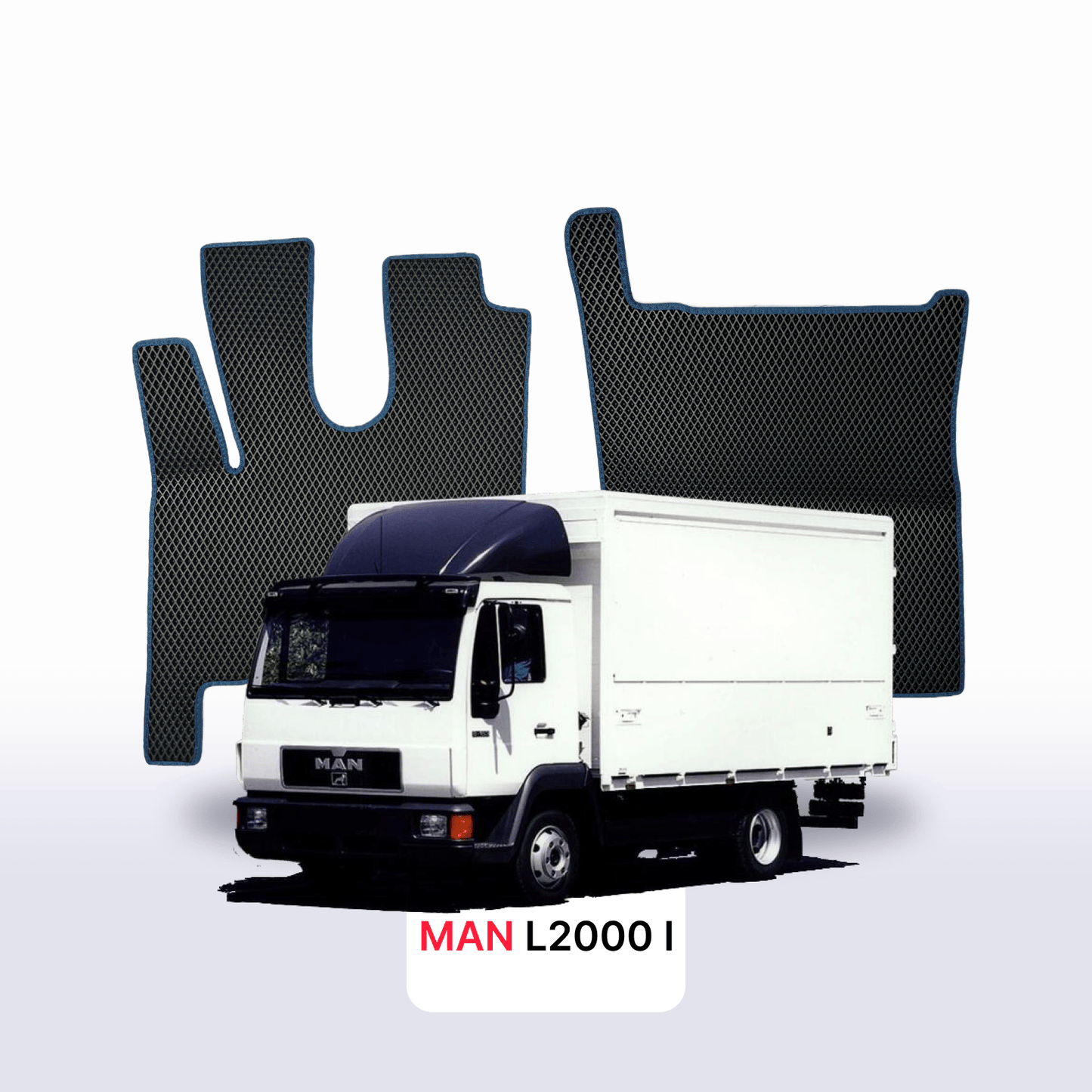 Car mats EVA for MAN L2000 1 gen 1994-2005 year TRUCK