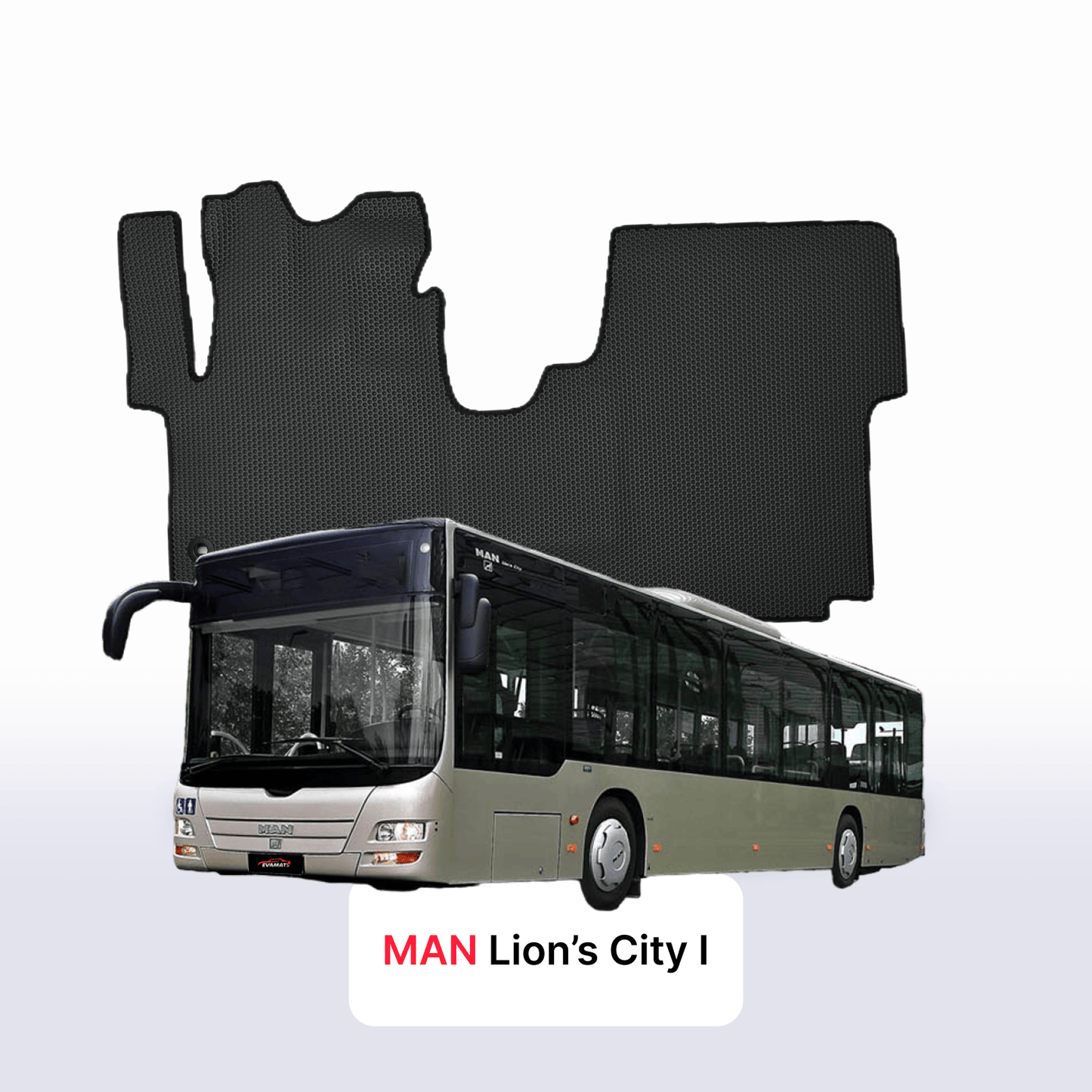 Car mats EVA for MAN Lion’s City 1 gen 1996-2028 year BUS