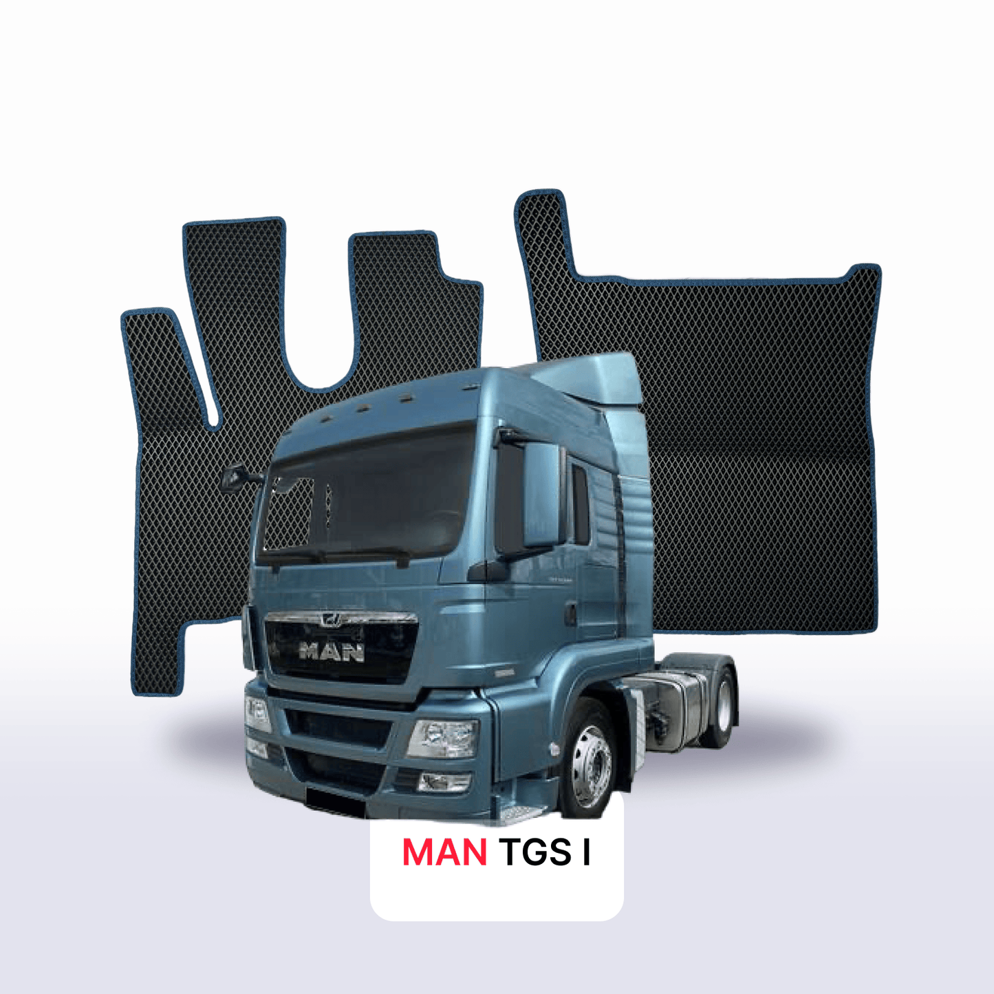 Car mats EVA for MAN TGS 1 gen 2007-2028 year TRUCK