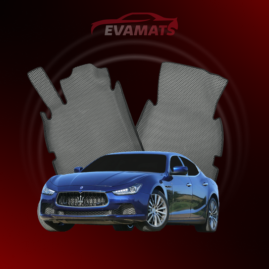 Alfombrillas EVAMATS para Maserati Ghibli (M157) 2ª generación 2013-2020 año SEDAN