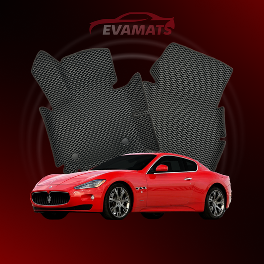 Tappetini per auto EVAMATS per Maserati GranTurismo 1 generazione 2007-2019 anno COUPE