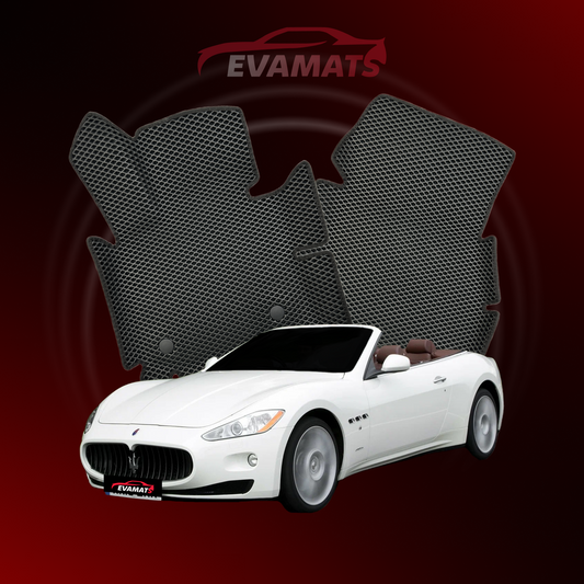 Tappetini per auto EVAMATS per Maserati GranTurismo 1 generazione 2007-2019 anno GRAN CABRIO