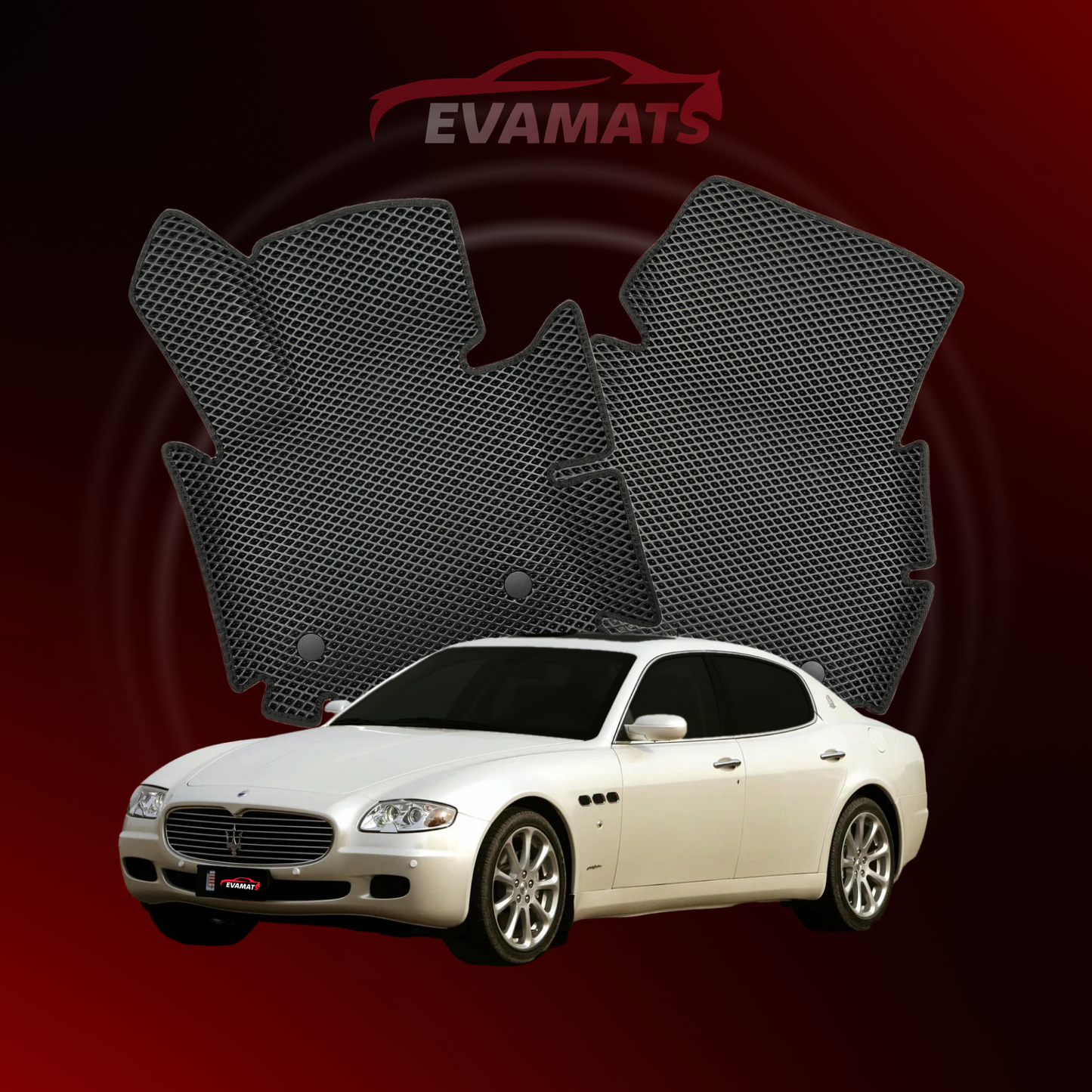 Autokoberce EVAMATS pre Maserati Quattroporte 5 gen 2002-2012 ročník SEDAN