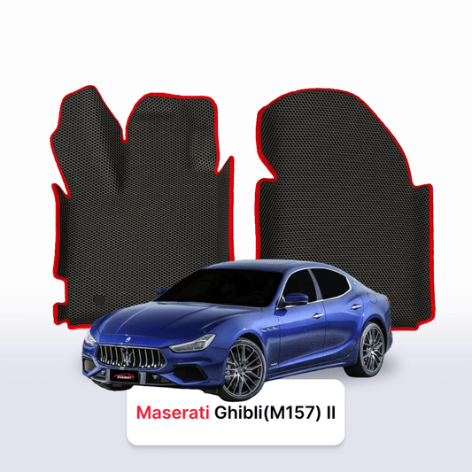 Car mats EVAMATS for Maserati Ghibli(M157) 3 gen 2020-2023 year SEDAN