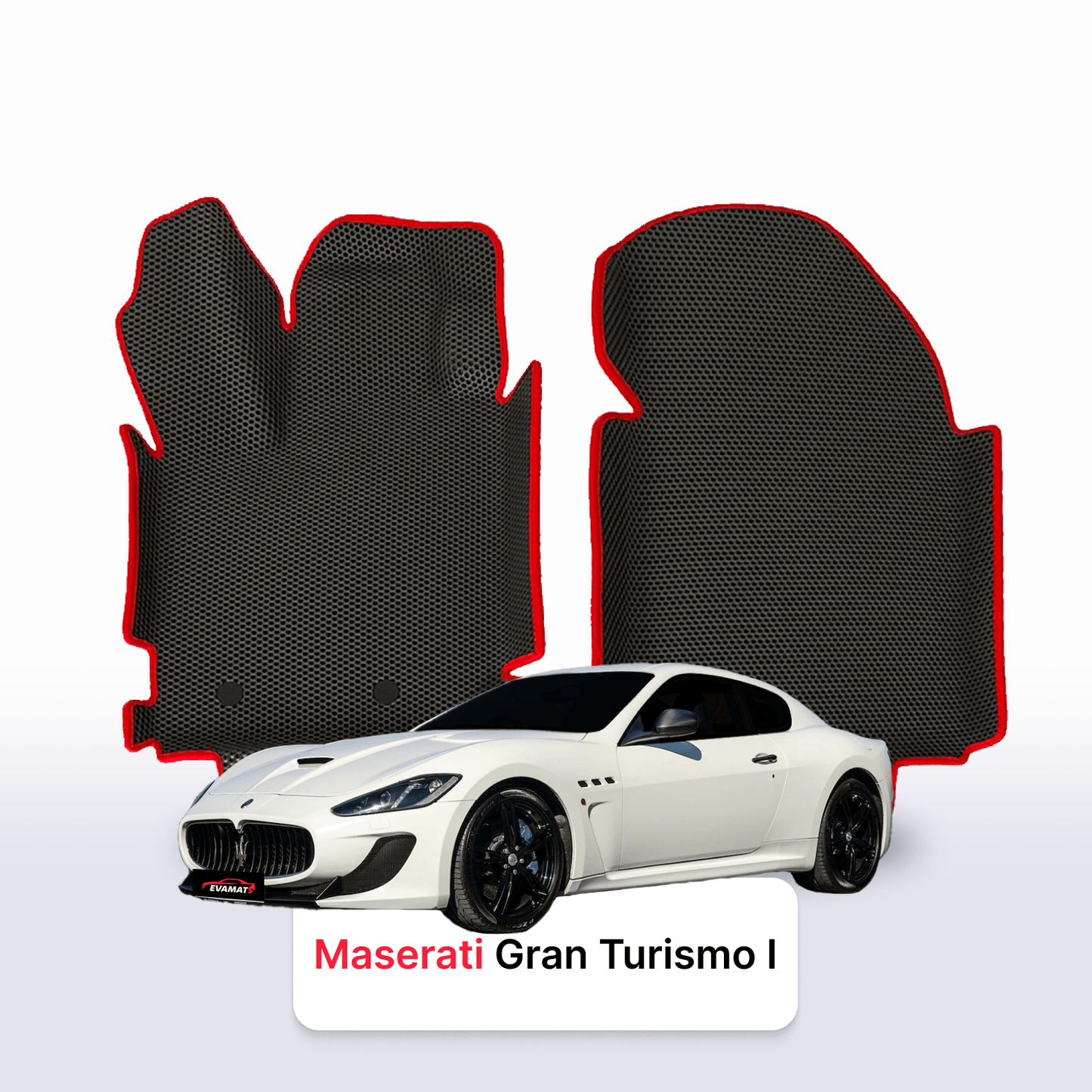 Car mats EVAMATS for Maserati GranTurismo 1 gen 2007-2019 year COUPE MC Stradale
