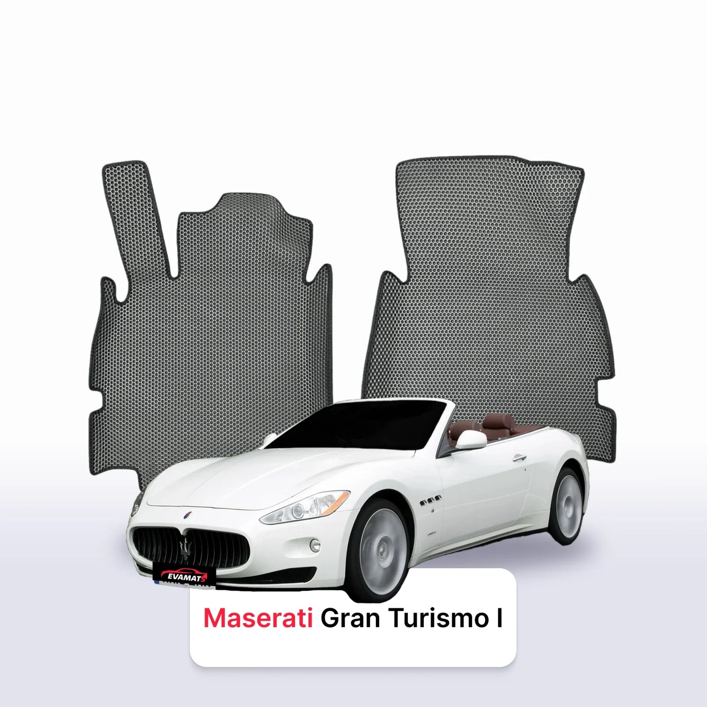 Car mats EVAMATS for Maserati GranTurismo 1 gen 2007-2019 year GRAN CABRIO