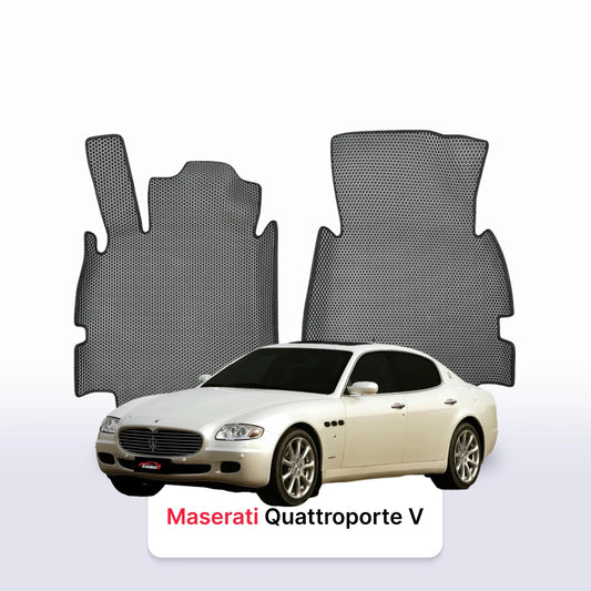 Car mats EVAMATS for Maserati Quattroporte 5 gen 2002-2012 year SEDAN