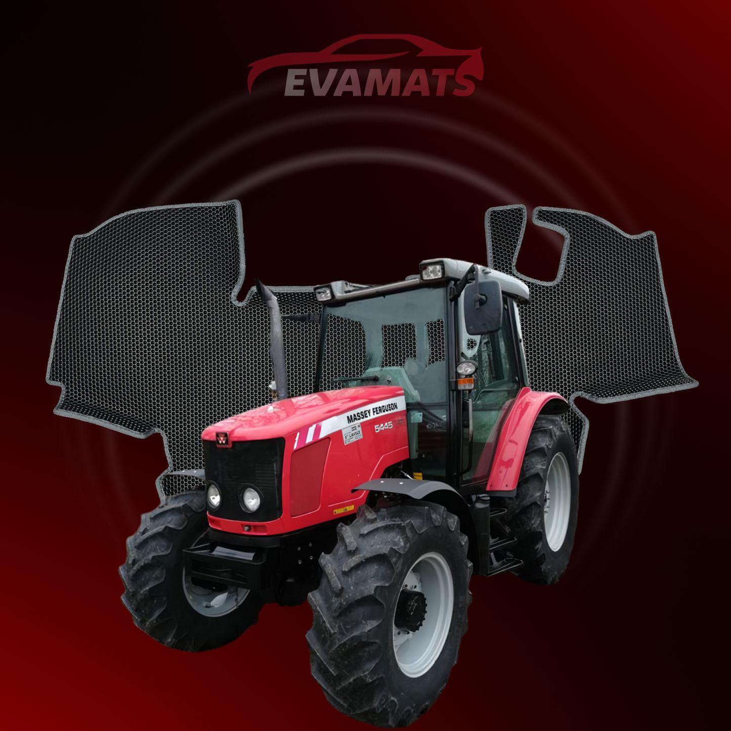 Alfombrillas EVAMATS para TRACTOR Massey Ferguson 5445 1ª generación años 2004-2025