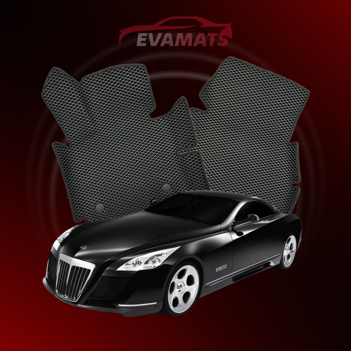 Autokoberce EVAMATS pro Maybach Exelero 1 gen 2005 rok COUPE