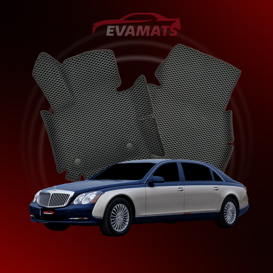 Car mats EVAMATS for Maybach(62) 1 gen 2002-2012 year SEDAN 4 seater