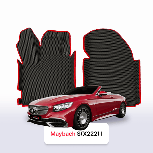 Car mats EVAMATS for Maybach S(X222) 1 gen 2017-2021 year CABRIO