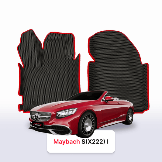 Car mats EVA for Maybach S(X222) 1 gen 2017-2021 year CABRIO
