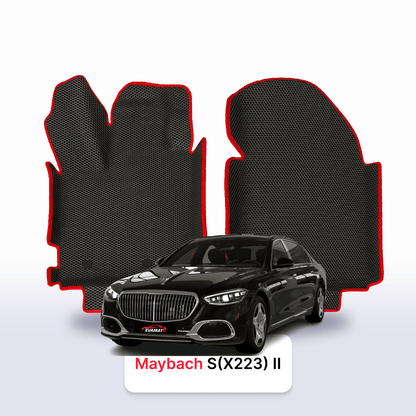 Car mats EVAMATS for Maybach S(X223) 2 gen 2021-2024 year SEDAN 5 seater