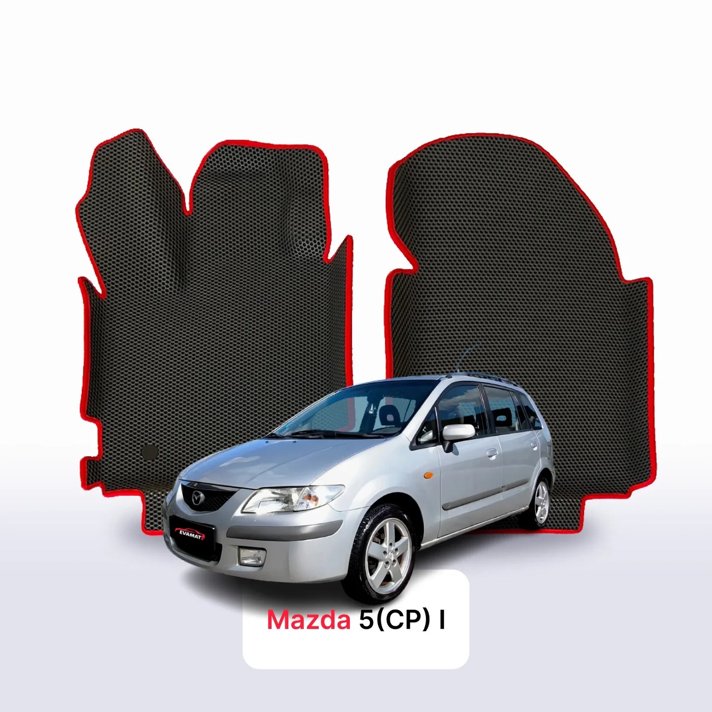Car mats EVA for Mazda 5(CP) 1 gen 1999-2005 year MINIVAN