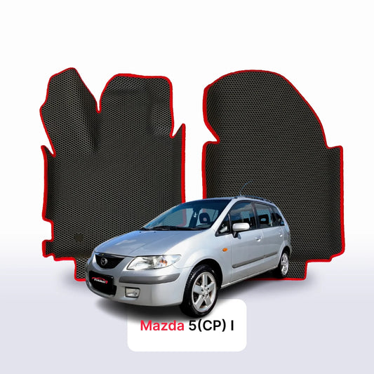 Car mats EVA for Mazda 5(CP) 1 gen 1999-2005 year MINIVAN