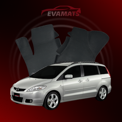 Car mats EVAMATS for Mazda 5(CR) 1 gen 2005-2010 year MINIVAN