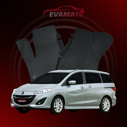 Fußmatten EVAMATS für Mazda 5(CW) 2. Generation 2010-2018 Jahr MINIVAN