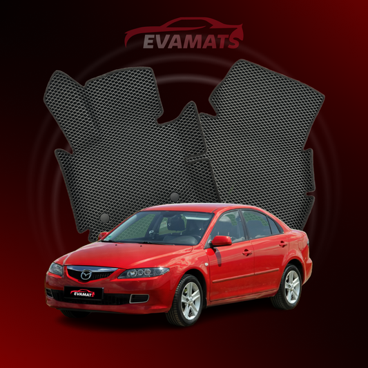 Car mats EVAMATS for Mazda 6(GG) 1 gen 2002-2008 year LIFTBACK