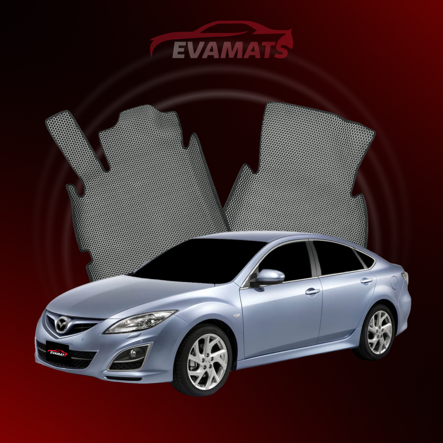 Car mats EVAMATS for Mazda 6(GH) 2 gen 2007-2013 year LIFTBACK