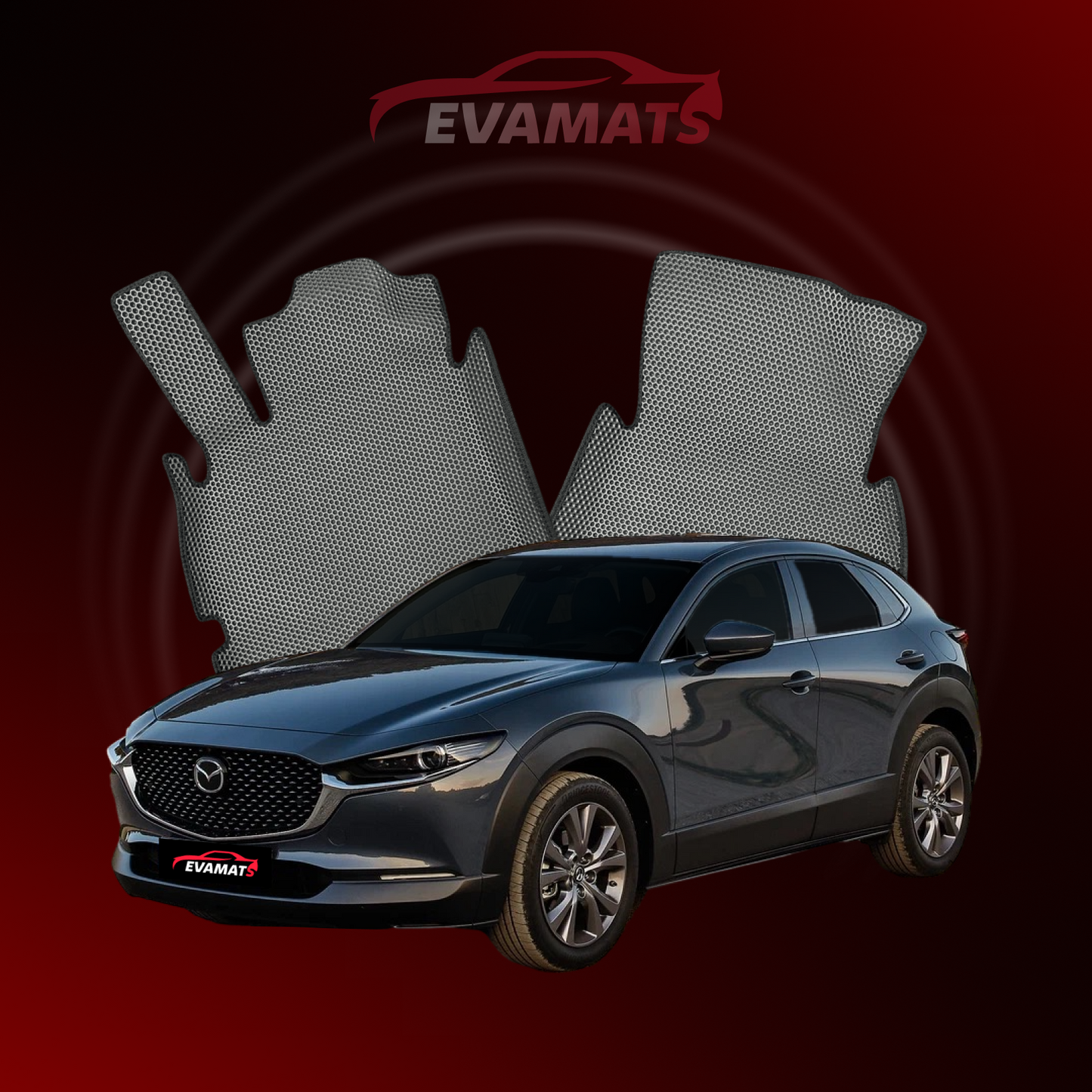 Car mats EVAMATS for Mazda CX-30 1 gen 2019-2025 year SUV